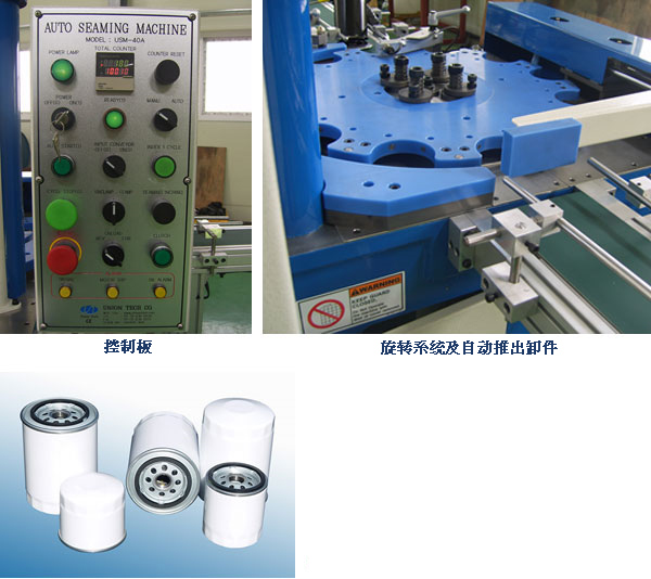 自动封罐机 (型号：USM - 40A, 轿车系)